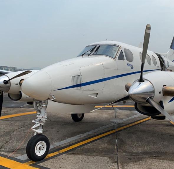 Aviação: aeronave king air está à venda na Milan Leilões